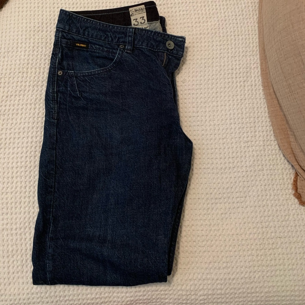 Volcom mens blue jeans